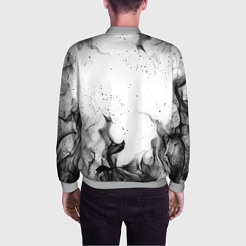 Мужской бомбер СЕКТОР ГАЗА / 3D-Меланж – фото 4
