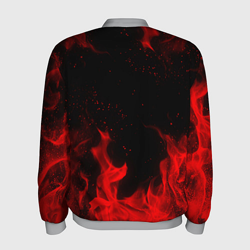 Мужской бомбер АРИЯ / 3D-Меланж – фото 2