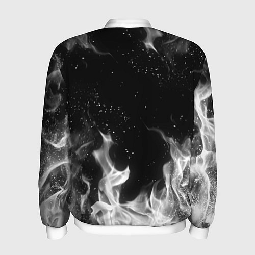 Мужской бомбер АРИЯ / 3D-Белый – фото 2