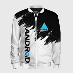 Бомбер мужской DETROIT BECOME HUMAN, цвет: 3D-белый