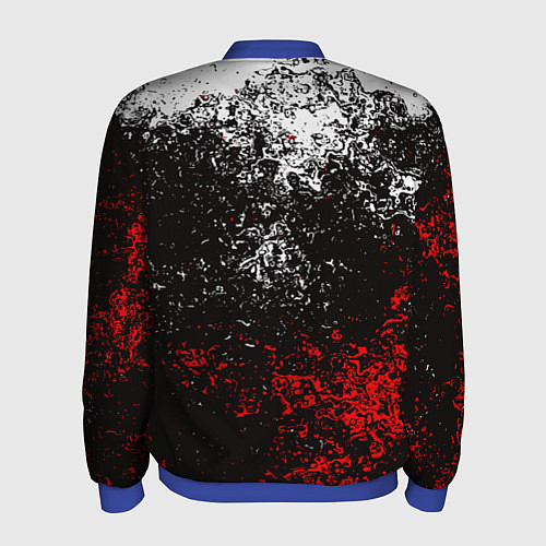 Мужской бомбер АРИЯ / 3D-Синий – фото 2