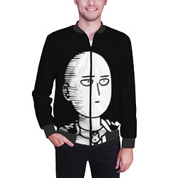Бомбер мужской ONE-PUNCH MAN, цвет: 3D-черный — фото 2