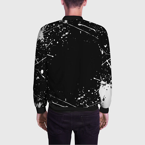 Мужской бомбер My Chemical Romance / 3D-Черный – фото 4
