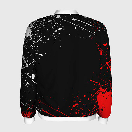 Мужской бомбер MONOKUMA / 3D-Белый – фото 2