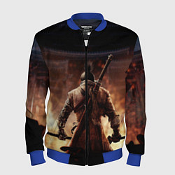 Мужской бомбер Sekiro shadows die twice