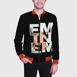 Бомбер мужской Eminem, цвет: 3D-красный — фото 2