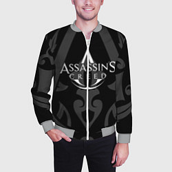 Бомбер мужской Assassin’s Creed, цвет: 3D-меланж — фото 2
