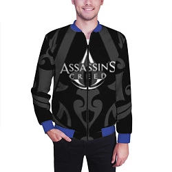 Бомбер мужской Assassin’s Creed, цвет: 3D-синий — фото 2