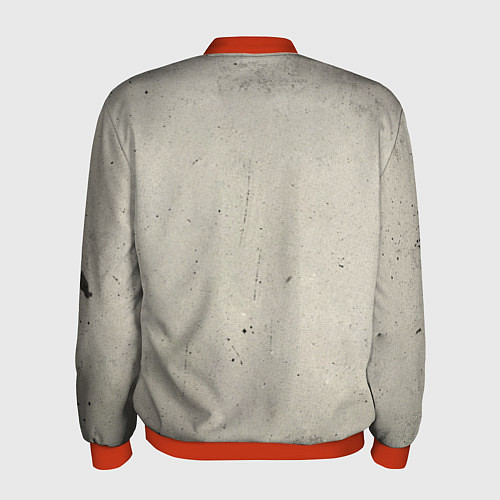 Мужской бомбер Plague Inc / 3D-Красный – фото 2