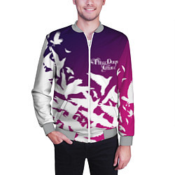 Бомбер мужской Three Days Grace, цвет: 3D-меланж — фото 2