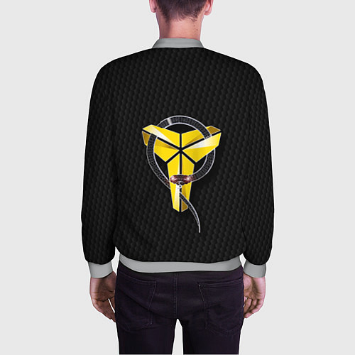 Мужской бомбер Kobe Bryant / 3D-Меланж – фото 4