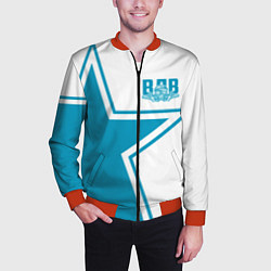 Бомбер мужской ВДВ, цвет: 3D-красный — фото 2