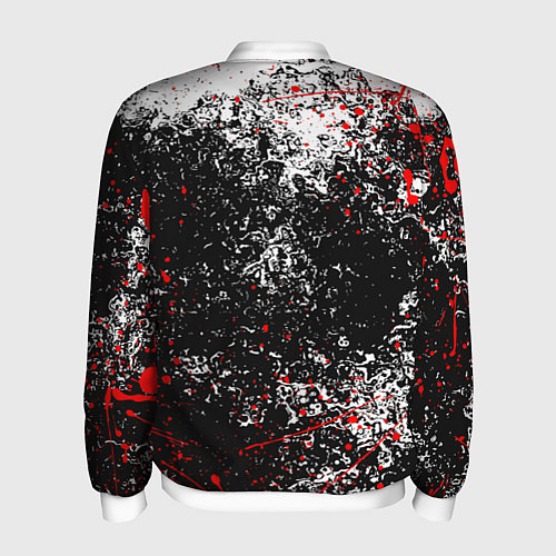 Мужской бомбер UMBRELLA CORP / 3D-Белый – фото 2