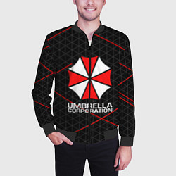 Бомбер мужской UMBRELLA CORP, цвет: 3D-черный — фото 2