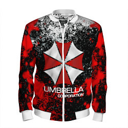 Бомбер мужской UMBRELLA CORP, цвет: 3D-белый