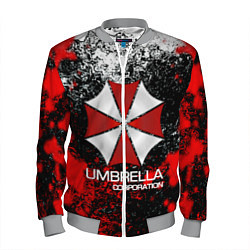 Бомбер мужской UMBRELLA CORP, цвет: 3D-меланж