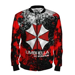 Бомбер мужской UMBRELLA CORP, цвет: 3D-черный