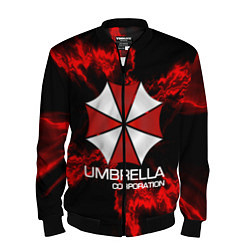 Бомбер мужской UMBRELLA CORP, цвет: 3D-черный