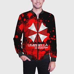 Бомбер мужской UMBRELLA CORP, цвет: 3D-черный — фото 2