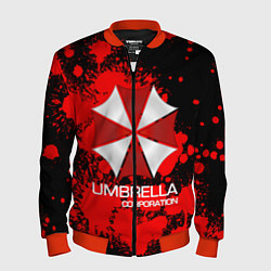 Бомбер мужской UMBRELLA CORP, цвет: 3D-красный