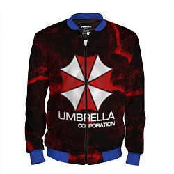 Бомбер мужской UMBRELLA CORP, цвет: 3D-синий