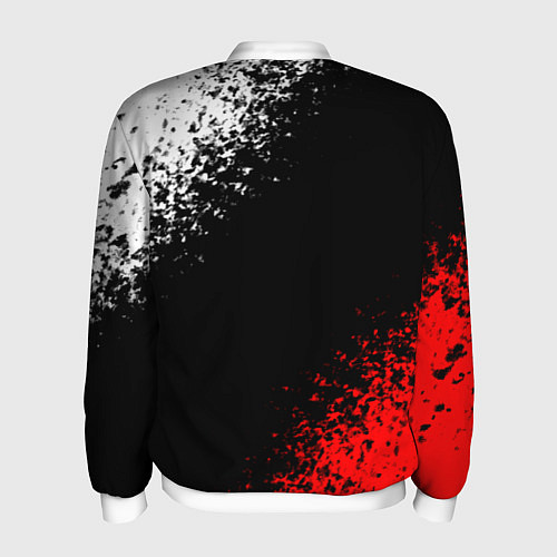 Мужской бомбер THE WITCHER / 3D-Белый – фото 2