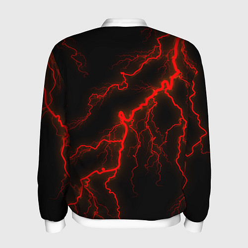 Мужской бомбер Dead by Daylight / 3D-Белый – фото 2