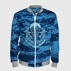Бомбер мужской ВДВ СССР, цвет: 3D-меланж