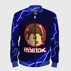 Бомбер мужской ROBLOX, цвет: 3D-синий
