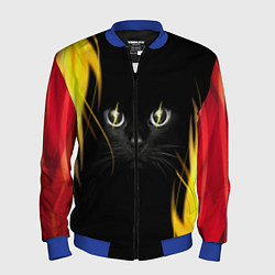 Мужской бомбер Грозовой кошак