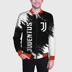 Бомбер мужской JUVENTUS, цвет: 3D-красный — фото 2