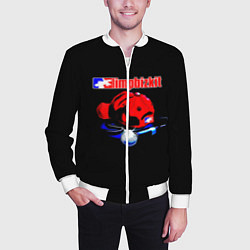 Бомбер мужской LIMP BIZKIT, цвет: 3D-белый — фото 2