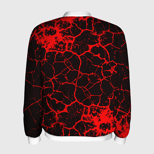 Мужской бомбер Pyrokinesis / 3D-Белый – фото 2