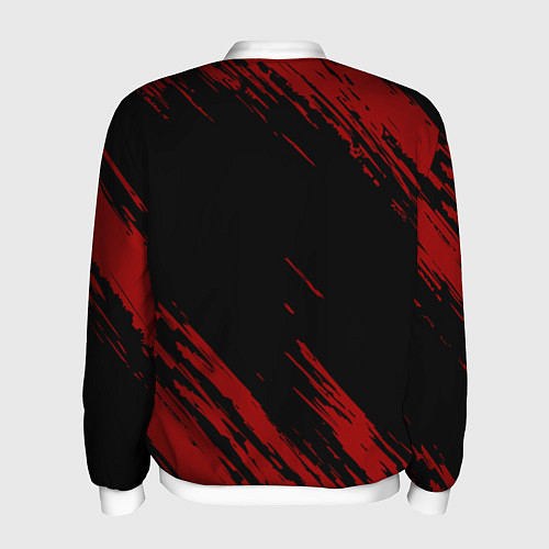 Мужской бомбер Стальной алхимик / 3D-Белый – фото 2