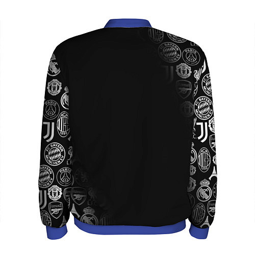 Мужской бомбер JUVENTUS / 3D-Синий – фото 2