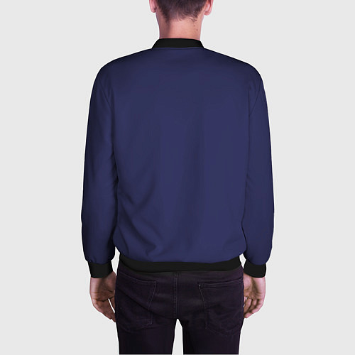 Мужской бомбер Бруклин 9-9 департамент NYPD / 3D-Черный – фото 4