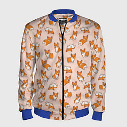 Мужской бомбер Корги