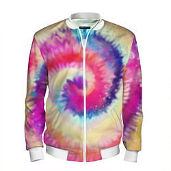 Мужской бомбер Tie Dye vortex