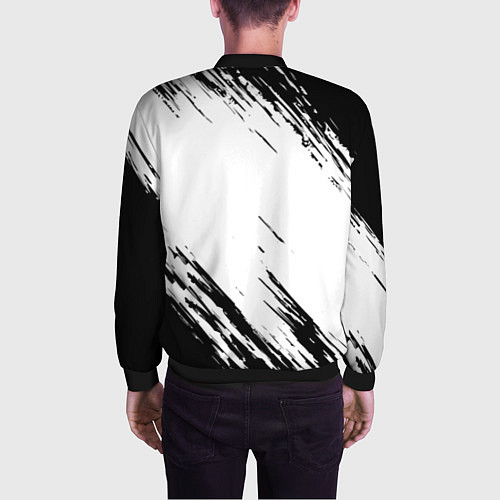 Мужской бомбер NIRVANA / 3D-Черный – фото 4