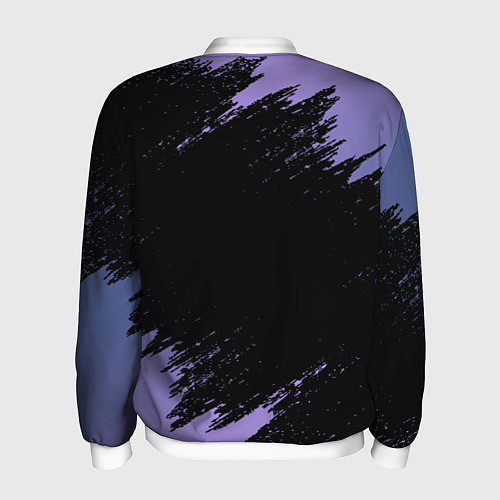 Мужской бомбер Стальной алхимик / 3D-Белый – фото 2