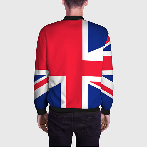 Мужской бомбер Queen / 3D-Черный – фото 4