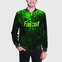 Бомбер мужской FALLOUT, цвет: 3D-черный — фото 2