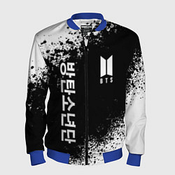 Бомбер мужской BTS, цвет: 3D-синий