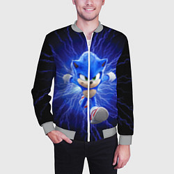 Бомбер мужской SONIC, цвет: 3D-меланж — фото 2