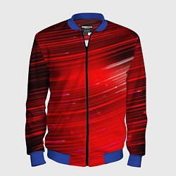 Мужской бомбер Красный свет