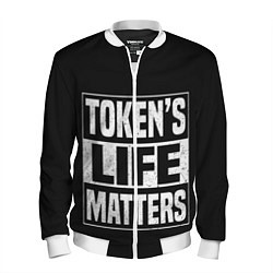 Мужской бомбер TOKENS LIFE MATTERS