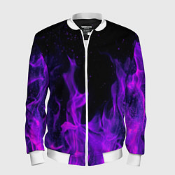 Мужской бомбер ФИОЛЕТОВЫЙ ОГОНЬ