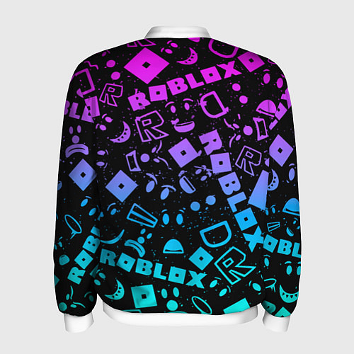 Мужской бомбер Roblox / 3D-Белый – фото 2