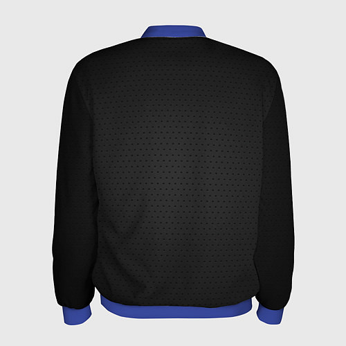 Мужской бомбер Mersedes / 3D-Синий – фото 2