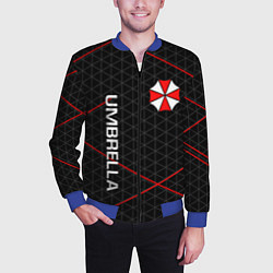 Бомбер мужской UMBRELLA CORP, цвет: 3D-синий — фото 2